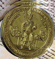 https://upload.wikimedia.org/wikipedia/commons/thumb/9/91/Goldene-bulle_1c-480x475.jpg/220px-Goldene-bulle_1c-480x475.jpg,https://upload.wikimedia.org/wikipedia/commons/thumb/9/91/Goldene-bulle_1c-480x475.jpg/220px-Goldene-bulle_1c-480x475.jpg